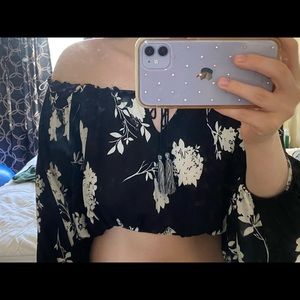 boho crop top
